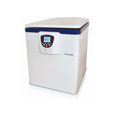 HR / T20MM Listrik Kecepatan Tinggi Pendingin Centrifuge 4 × 750mL