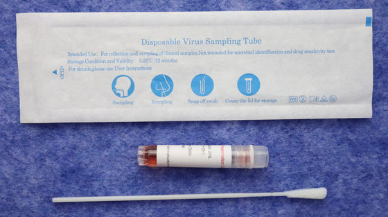 Virus Influenza Simpan Darah Spesimen Tabung Tes Flu Virus