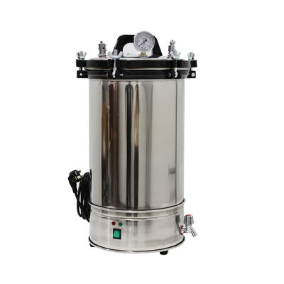 8L Vertical Autoclave Sterilizer Penutup Pelindung Anti Lepuh