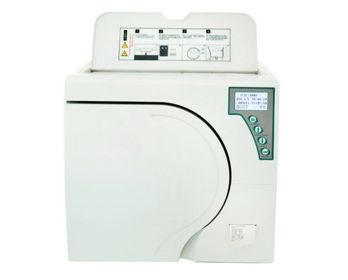 Layar LCD Autoclave Steam Sterilizer 17L Vertikal