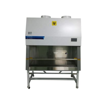 Lemari Keamanan Biologis CE Meja Stainless Steel Kelas 2
