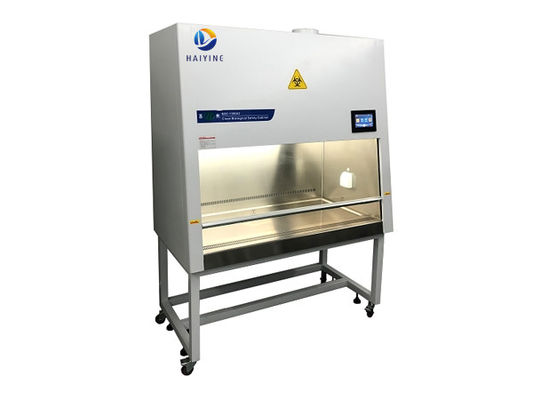 Lemari Keamanan Biologis CE Meja Stainless Steel Kelas 2