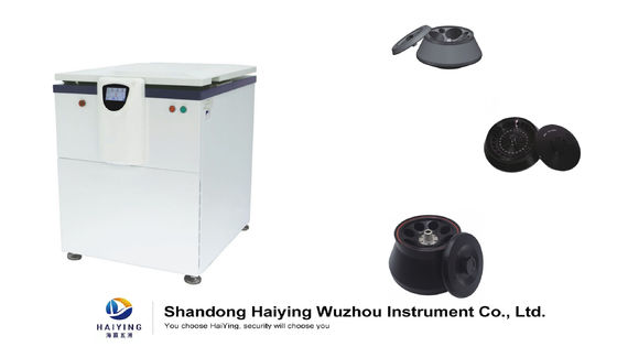 Baja Centrifuge Pendingin Kapasitas Besar 21000 Rpm