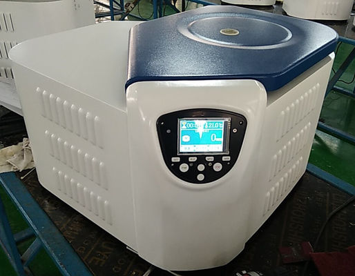 Layar LCD Centrifuge Pendingin Kecepatan Tinggi 12000 Rpm