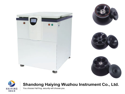 Baja Centrifuge Pendingin Kapasitas Besar 21000 Rpm